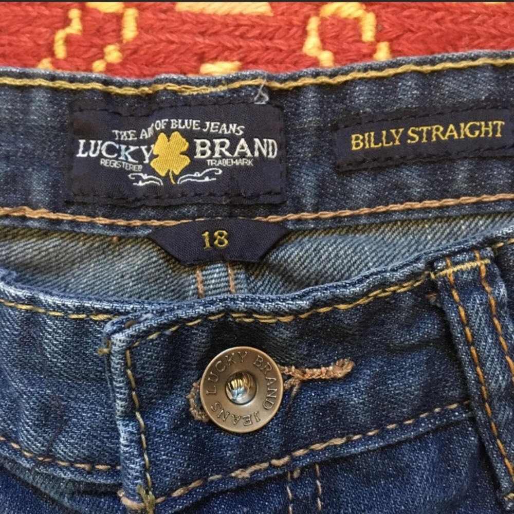 Lucky Brand “Billy Straight” jeans